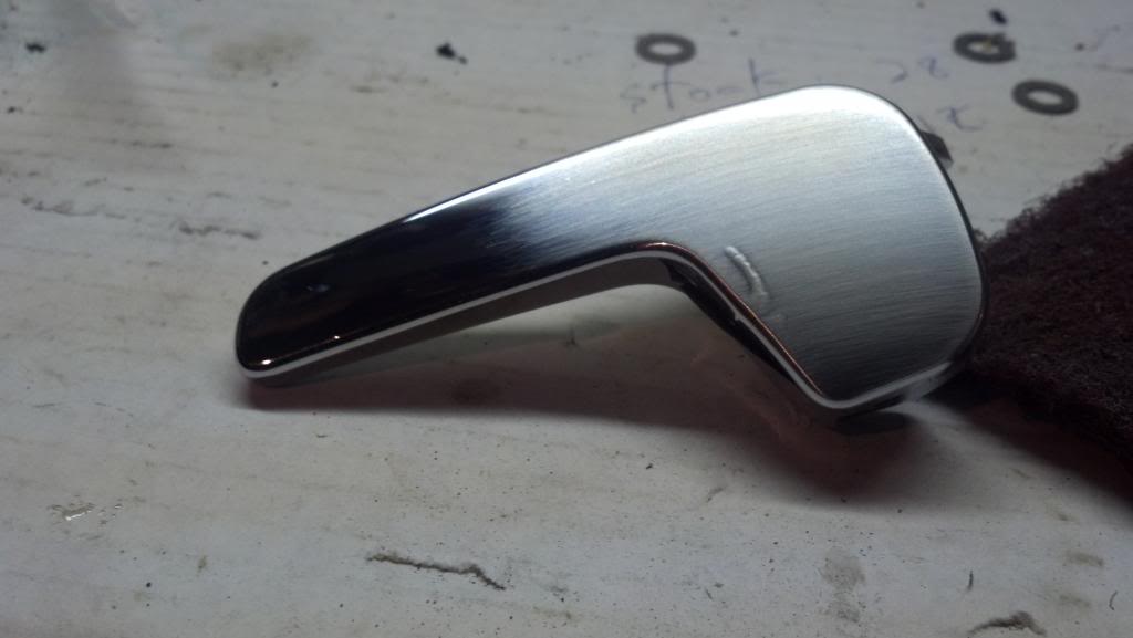 Interior Brushed Aluminum effect for chromed plastic Cobalt SS Network